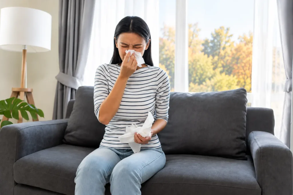 Alergia la acarieni: de ce se accentuează simptomele toamna?